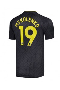 Everton Vitaliy Mykolenko #19 Voetbaltruitje Uit tenue 2024-25 Korte Mouw